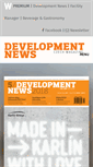 Mobile Screenshot of developmentnews.cz